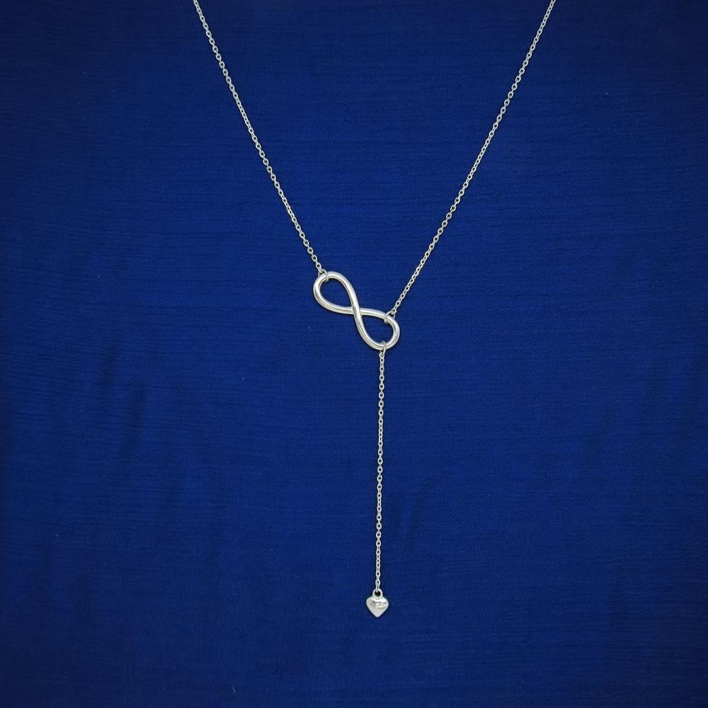 Срібне кольє Нескінченність