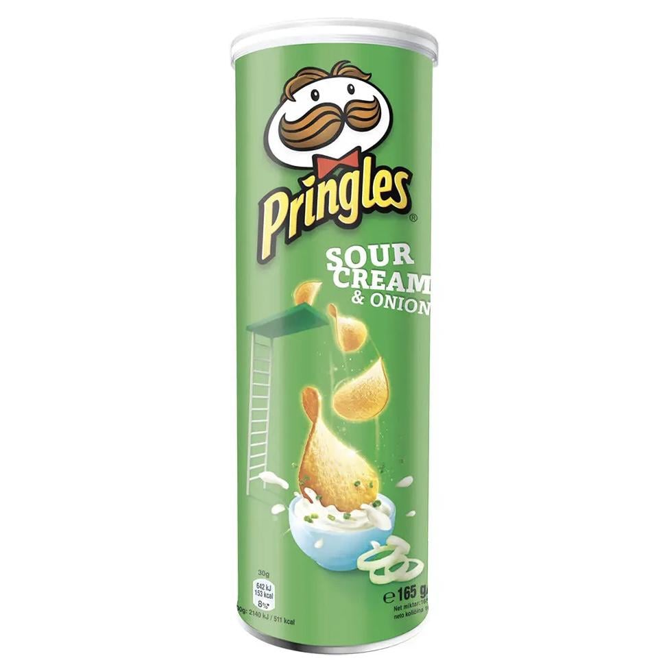 Чипсы Pringles Sour Cream&Onion 165 г