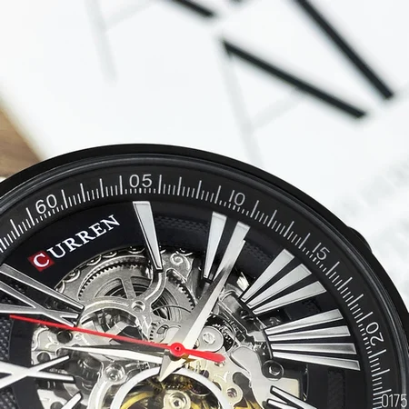 Наручний годинник Curren 8299 All Black (2432) - фото 2 Наручний годинник Curren 8299 All Black (2432) - фото 2