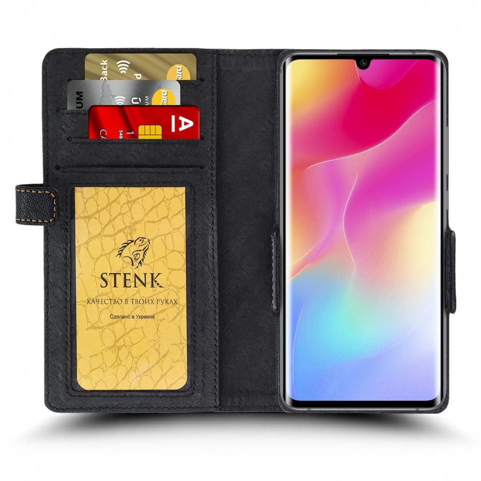 Чехол книжка Stenk Wallet для Xiaomi Mi Note 10 Lite Черный (68331) Чехол книжка Stenk Wallet для Xiaomi Mi Note 10 Lite Черный (68331)