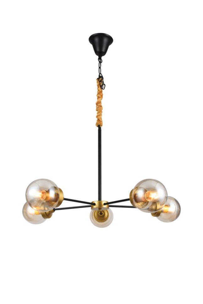 Люстра WunderLicht Mf6719 75x145 см Желтый (MF6719-45) Люстра WunderLicht Mf6719 75x145 см Желтый (MF6719-45)