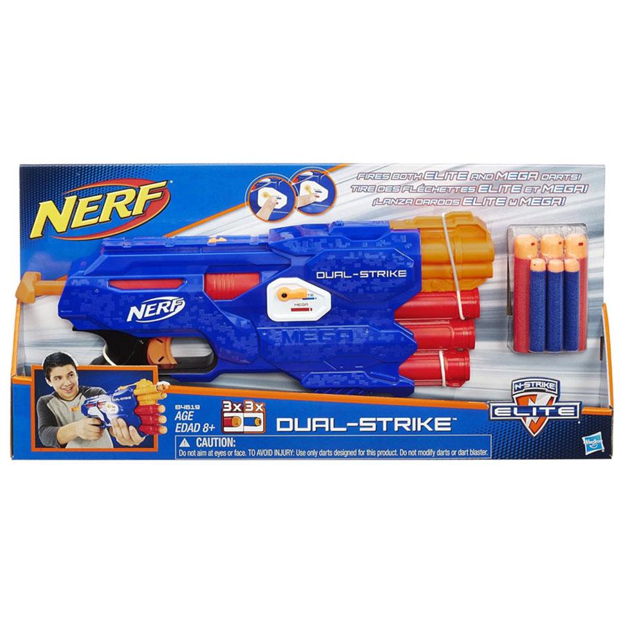 Бластер Nerf Elite Dual-Strike (B4619) - фото 2