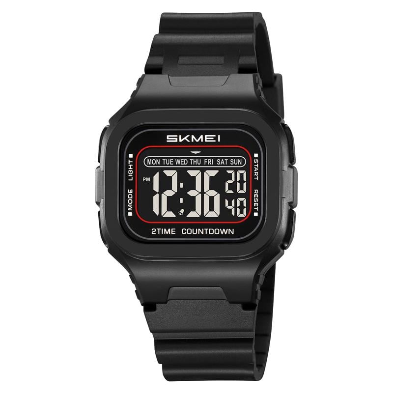 Наручний годинник Skmei 2343BKBK цифровий Чорний (31845314)