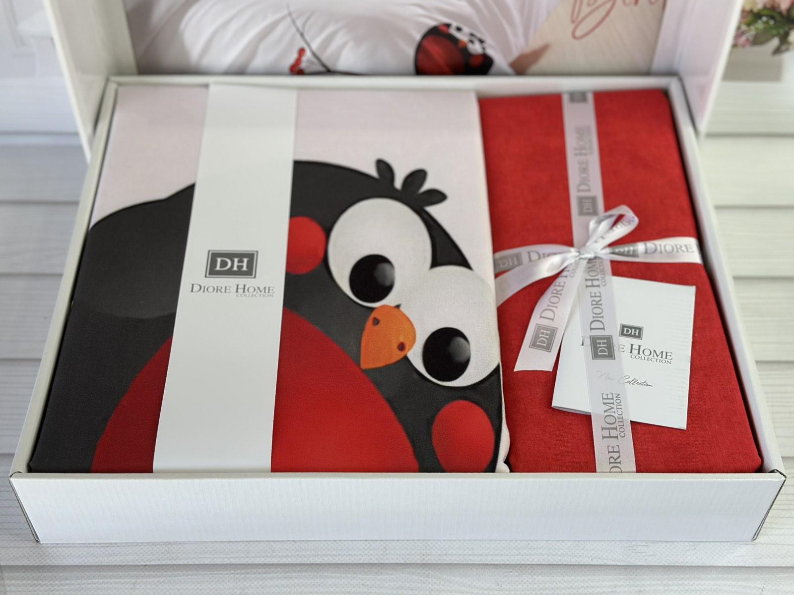 Комплект постільної білизни дитячий Limasso ранфорс Червоний з білим (2674295487) - фото 2 Комплект постільної білизни дитячий Limasso ранфорс Червоний з білим (2674295487) - фото 2