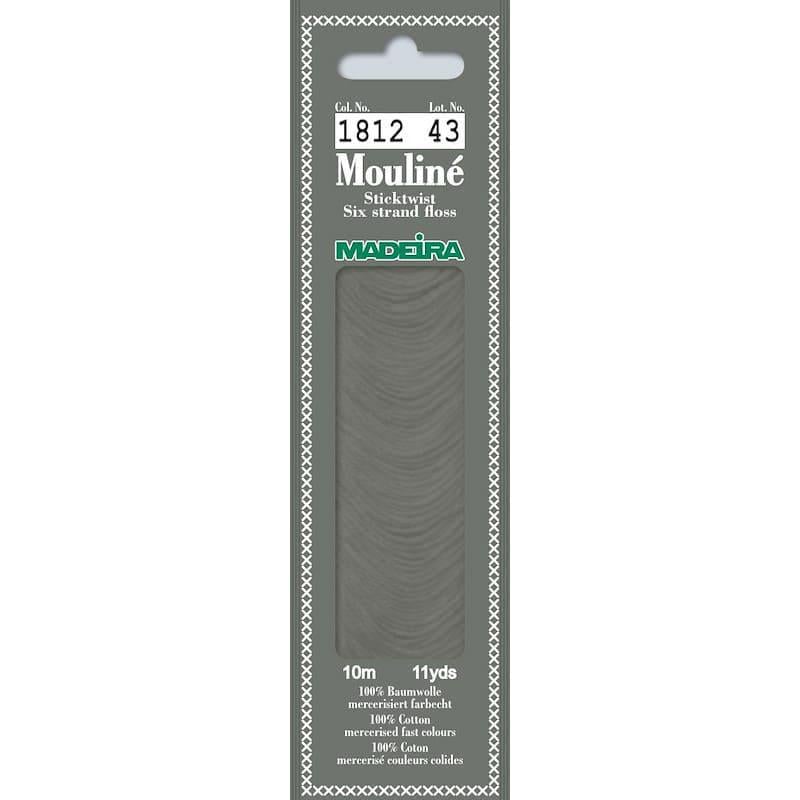 Нитки муліне Madeira 1812 Mouline Боброво-сірий Нитки муліне Madeira 1812 Mouline Боброво-сірий