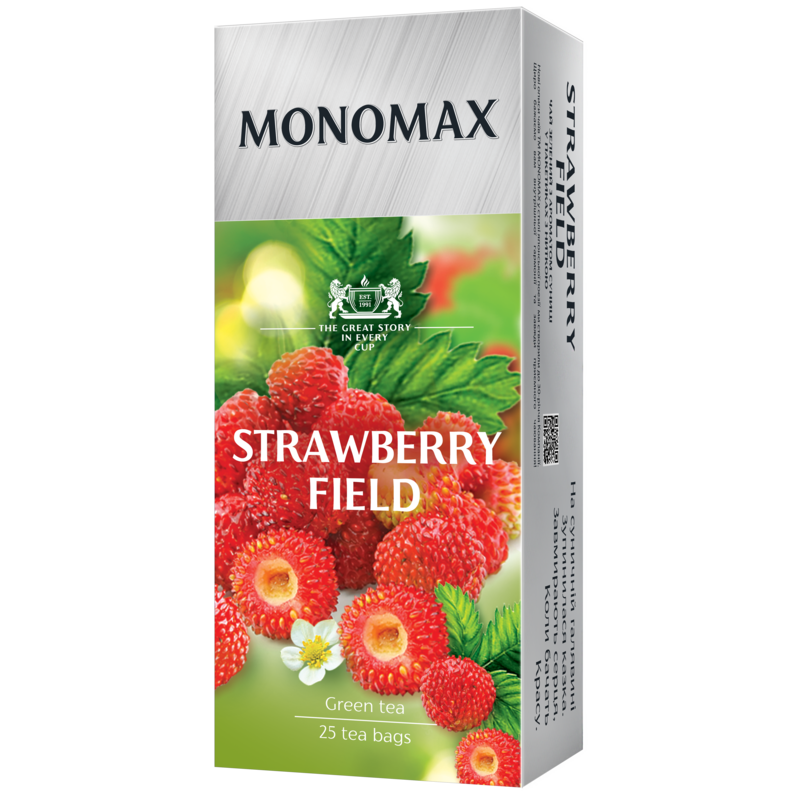Чай Мономах STRAWBERRY FIELD 25 пакетиков (2313755188) Чай Мономах STRAWBERRY FIELD 25 пакетиков (2313755188)