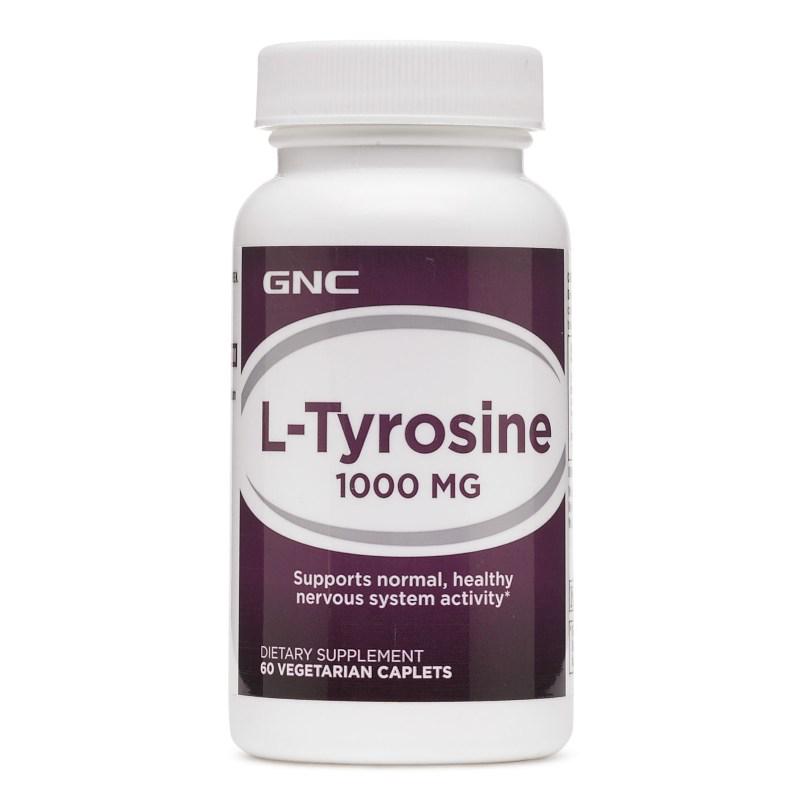 Аминокислота GNC L-Tyrosine 1000 60 каплет (530)
