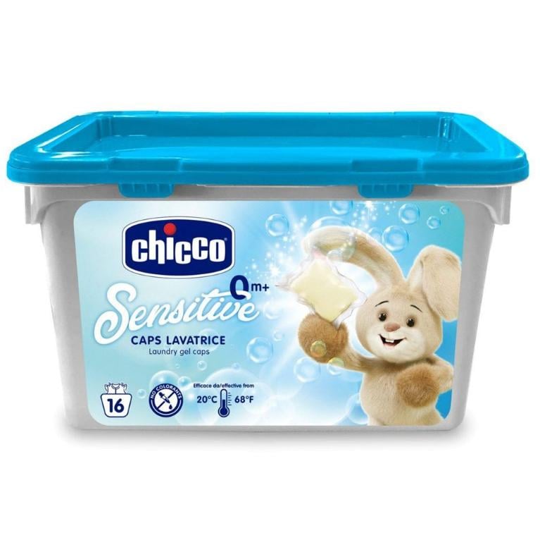 Капсулы для стирки Chicco Sensitive 16 шт. (143130)