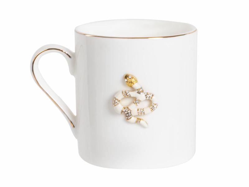 Чашка Lefard Змея фарфоровая 300 мл (920-117)