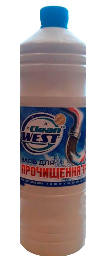 Засіб для прочищення труб Clean West 950 г (7705)