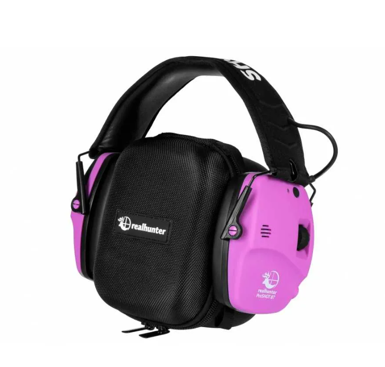 Навушники Realhunter Active ProSHOT BT Bluetooth професійні Рожевий (EM030 PINK) - фото 10