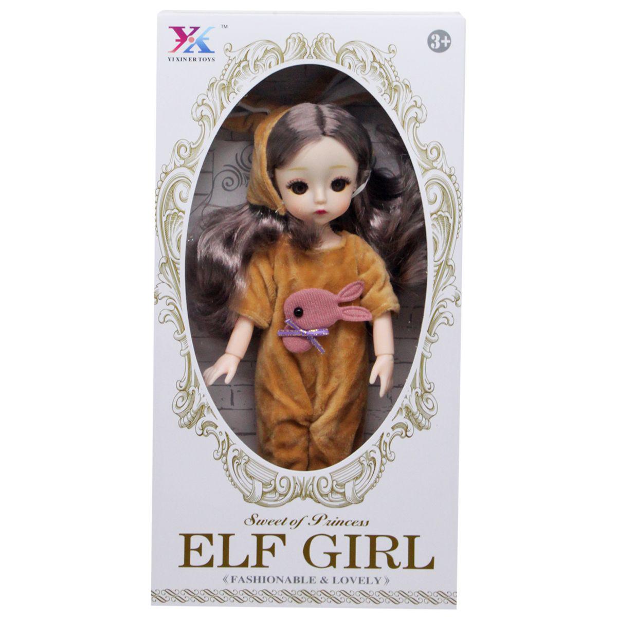 Кукла шарнирная Кролик 29 см Коричневый (1-6-216504)