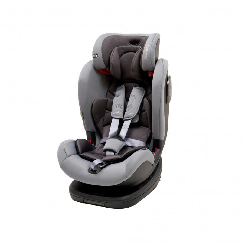 Автокрісло EasyGo Convert група 0+/1/2/3 0-36 кг із системою Isofix Сірий