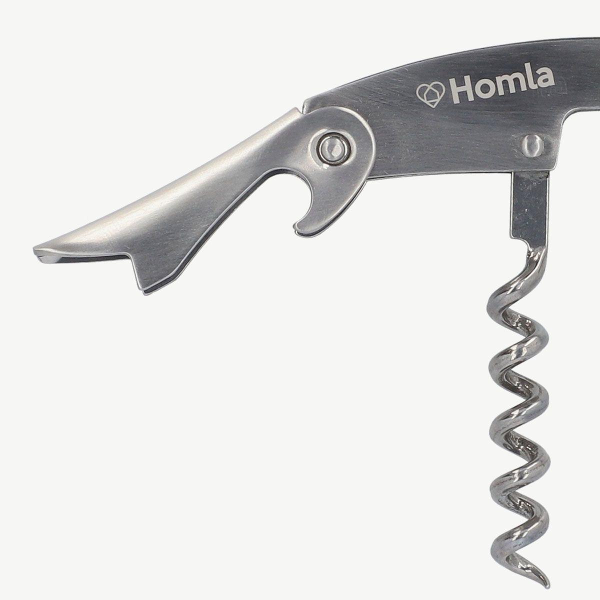 Штопор Homla MOOKA SATER 11 см Серебристый (164874) - фото 3 Штопор Homla MOOKA SATER 11 см Серебристый (164874) - фото 3
