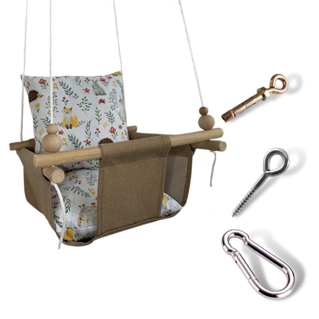 Детская качеля Infancy На лугу Карамельный (9884694)