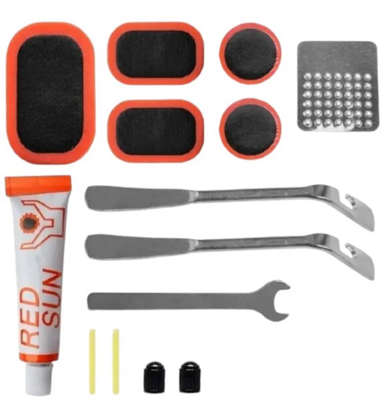 Набір інструментів для велосипеда Bike Repair Ki з ремкомплектом для ремонту проколів (128549) Набір інструментів для велосипеда Bike Repair Ki з ремкомплектом для ремонту проколів (128549)