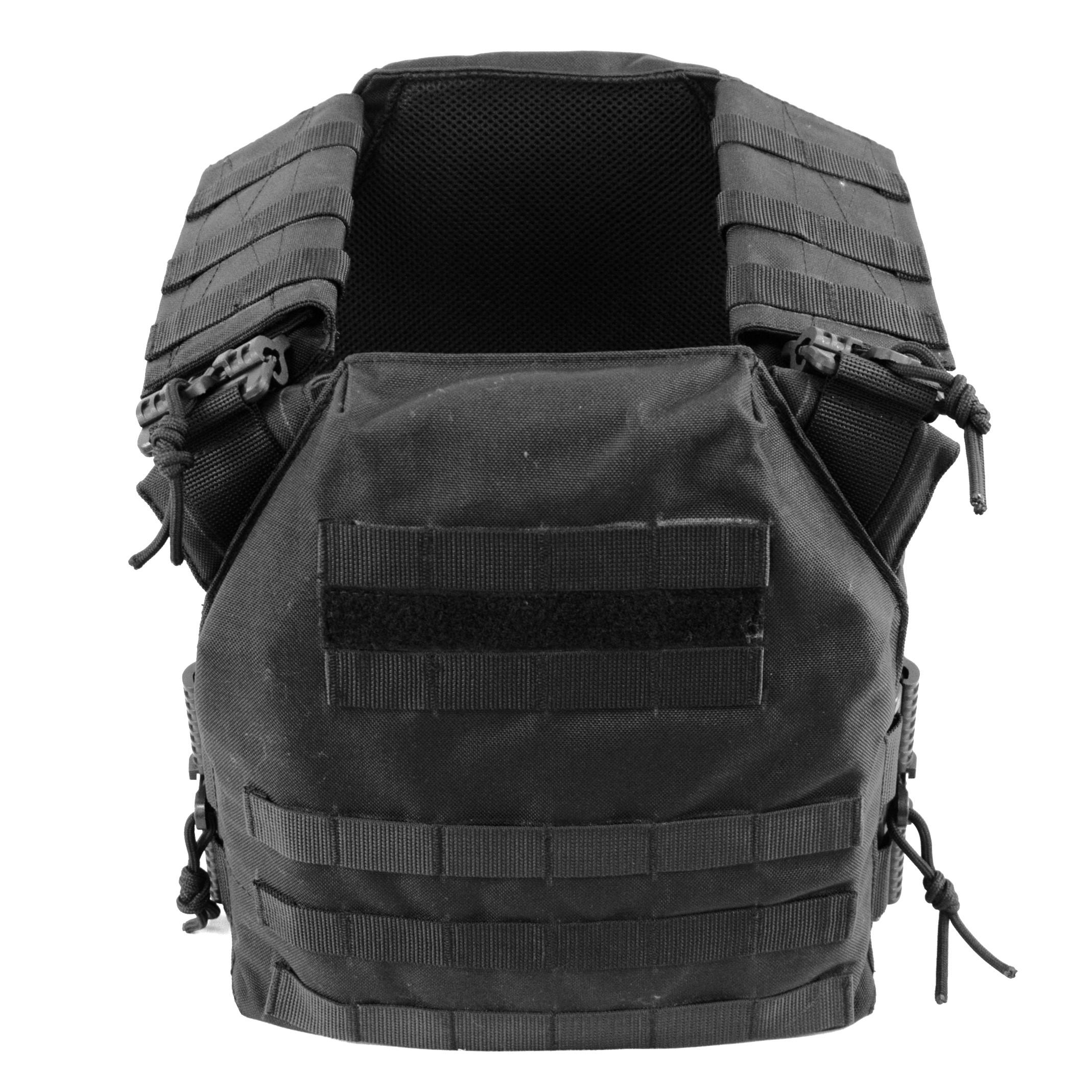 Плитоноска MELGO Plate Carrier зі швидким скиданням Cordura 1000 D Чорний (MG_PL-KAR_CORD_BLACK)