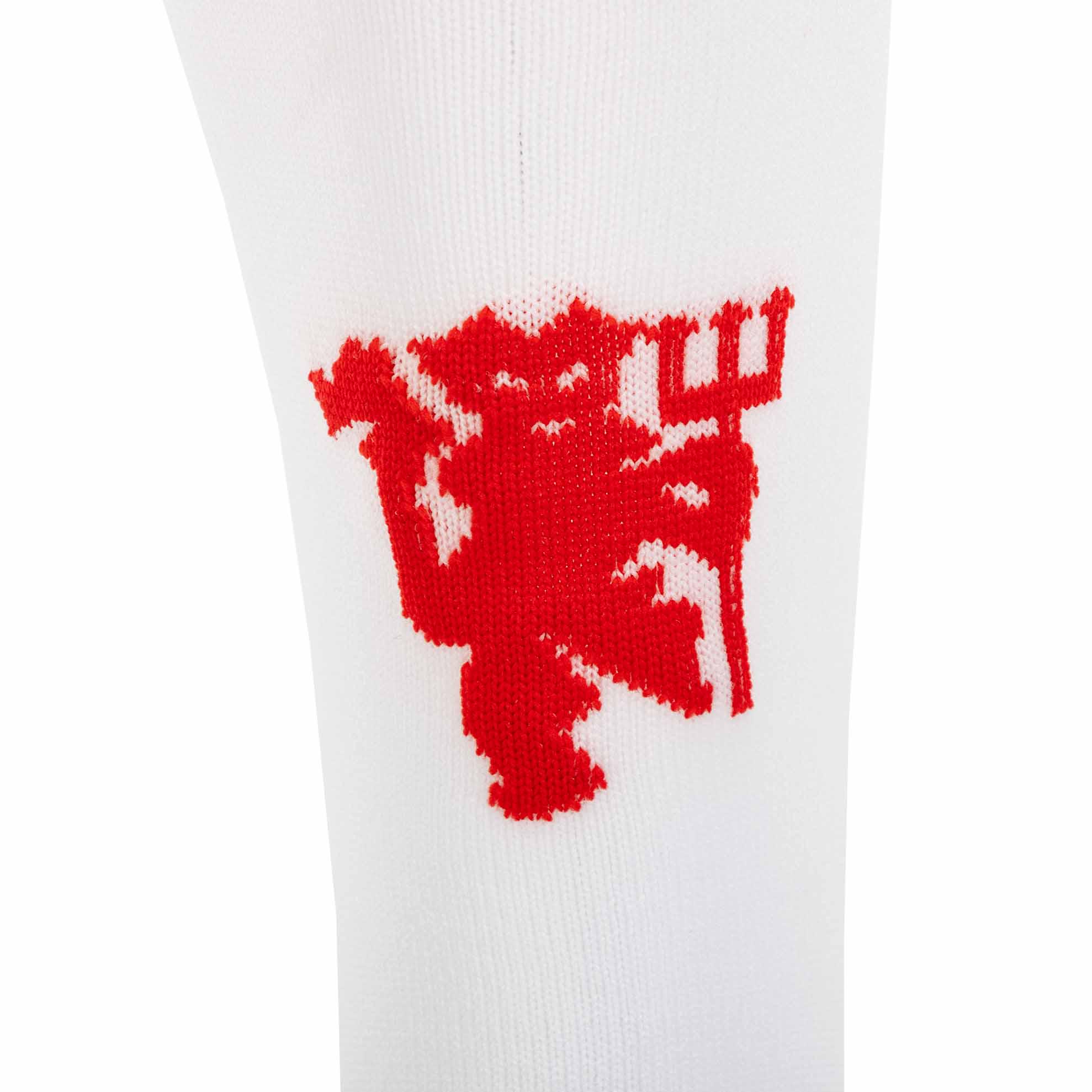 Гетри дитячі з символікою футбольного клубу SPOINT MANCHESTER UNITED HOME 2025 ETM2520-MU2 р. 34-38 Біло-червоний (ETM2520-MU2) - фото 7