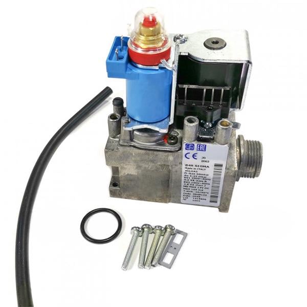 Газовый клапан Sit Sigma 845 0.845.132 фланец-3/4" для газового котла Ariston/Chaffoteaux 65115771 (00000058803)