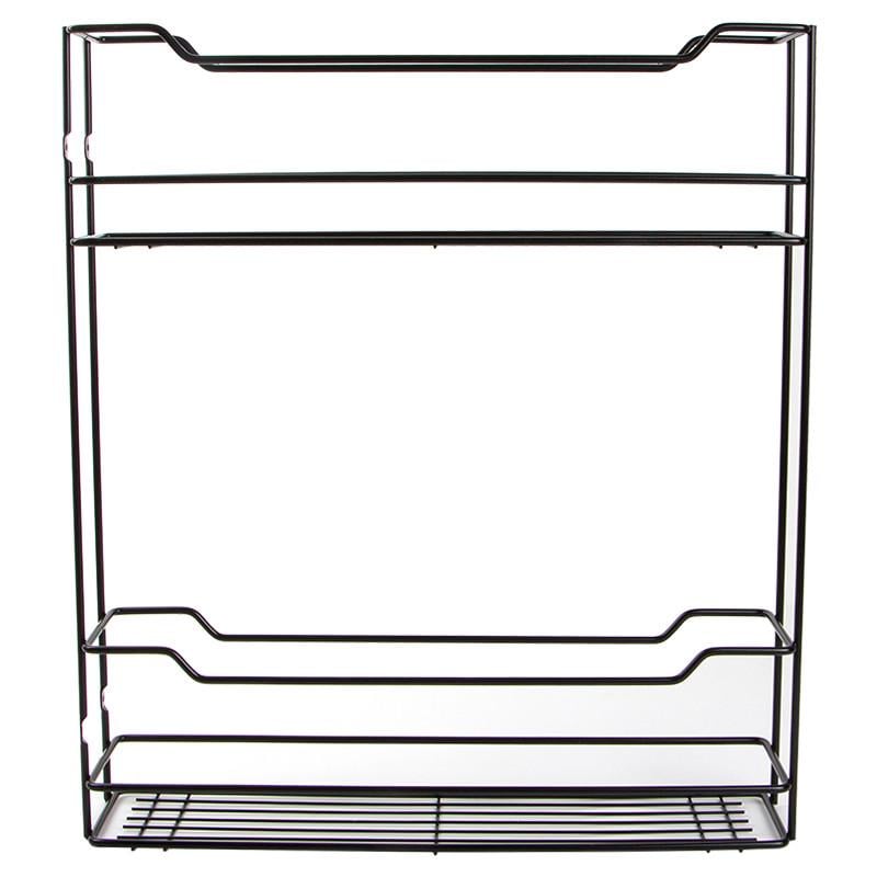 Карго для кухні бічне 2 полиці без напрямних 200 мм Чорний (113033) - фото 2