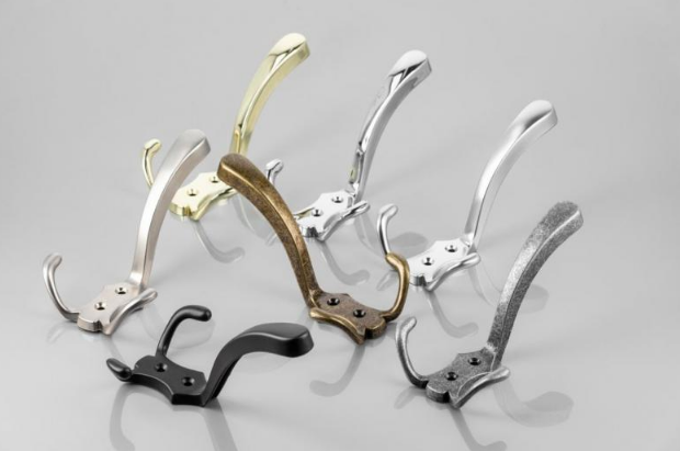 Гачок для одягу настінний GTV А0-K24 металевий 122х78х76 мм Латунь (24789072) - фото 2 Гачок для одягу настінний GTV А0-K24 металевий 122х78х76 мм Латунь (24789072) - фото 2