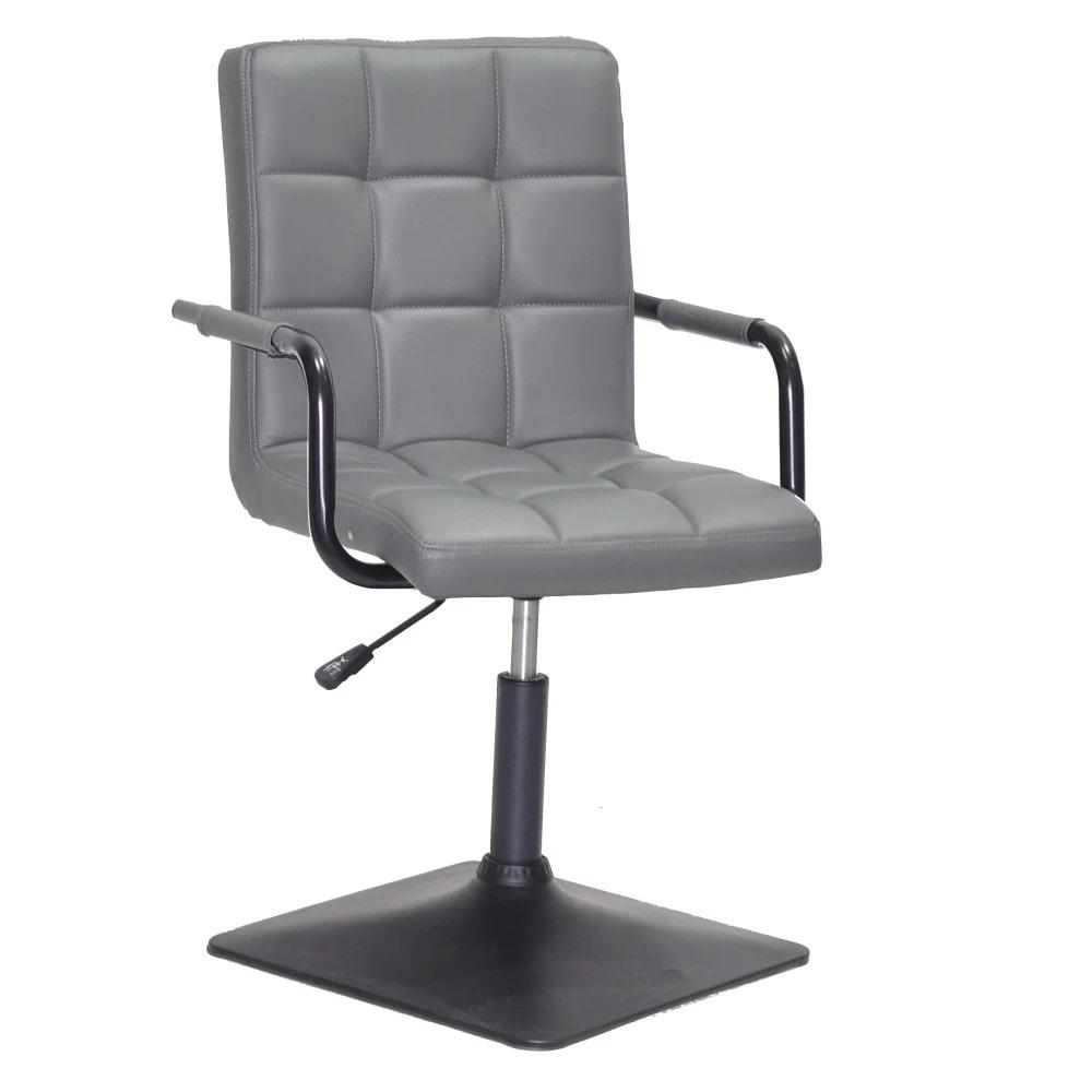 Стул TOWER ARM SQUARE BLACK 1001 Серый (900530)