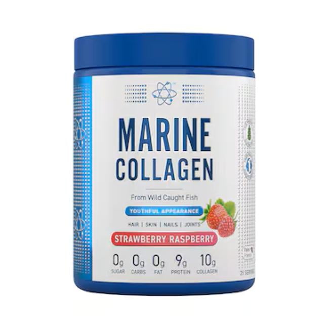 Коллаген морской Applied Nutrition Marine Collagen 300 г, Strawberry &amp; Raspberry