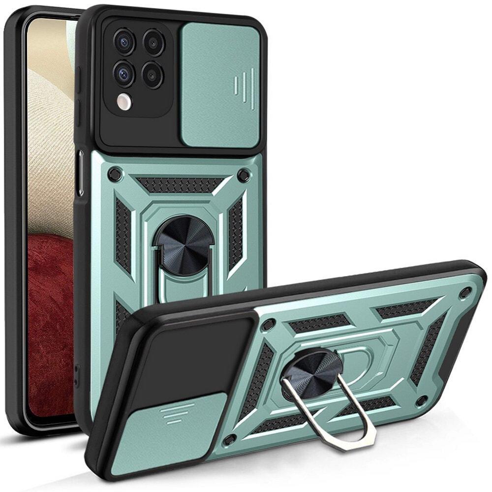 Чехол с защитой камеры 3DGuard Samsung Galaxy A12 Nacho A127 Mint (32472-14)