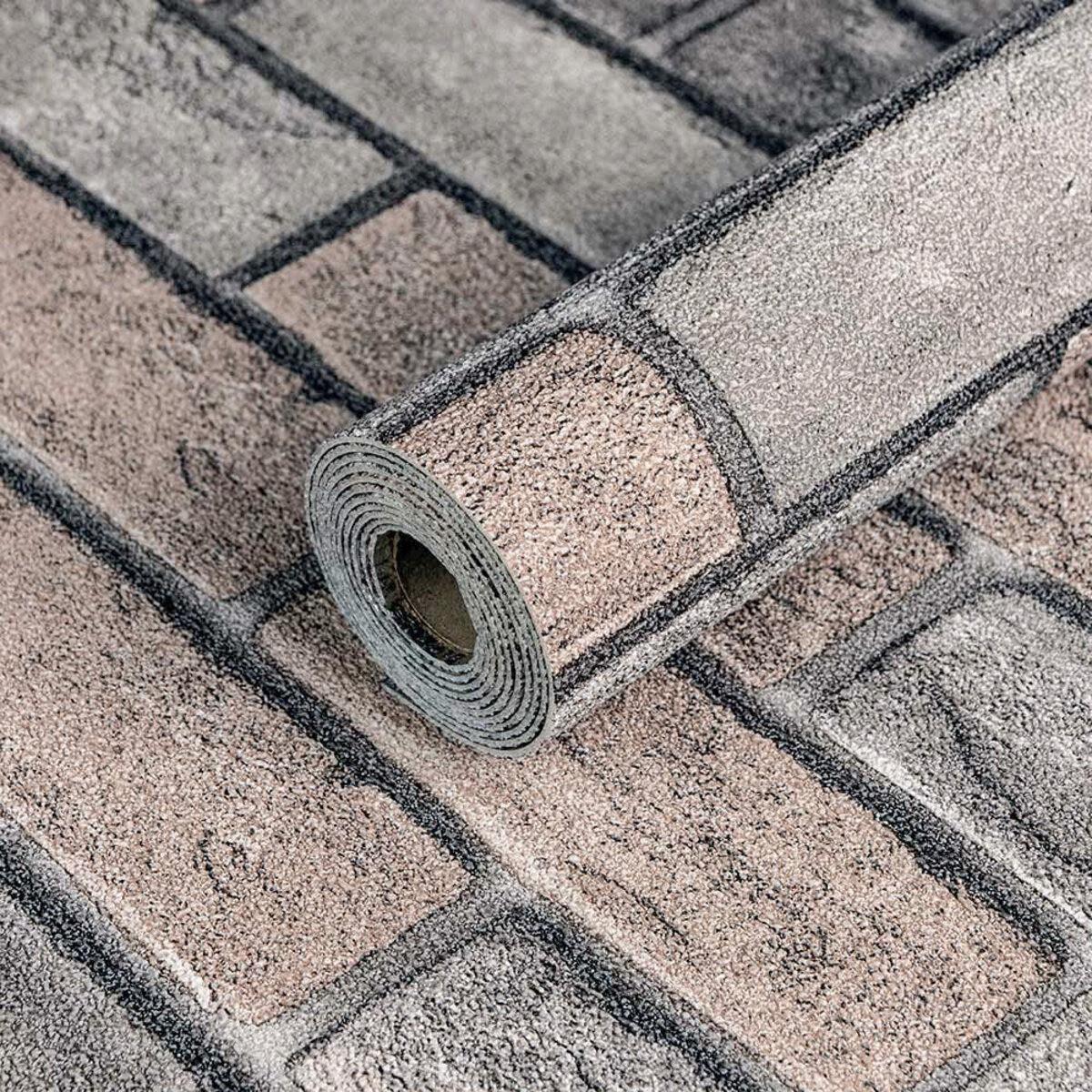 Обои самоклеящиеся Sticker Wall кирпич SW-00001786 в рулоне 2800х500х1,5 мм Коричневый (iz17127)