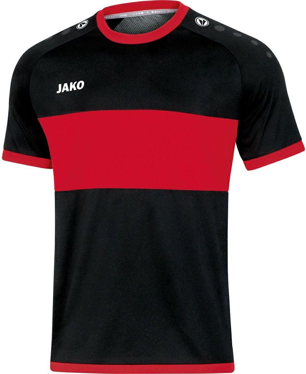 Футболка детская Jako Boca 4213-81 140 см Черный/Красный