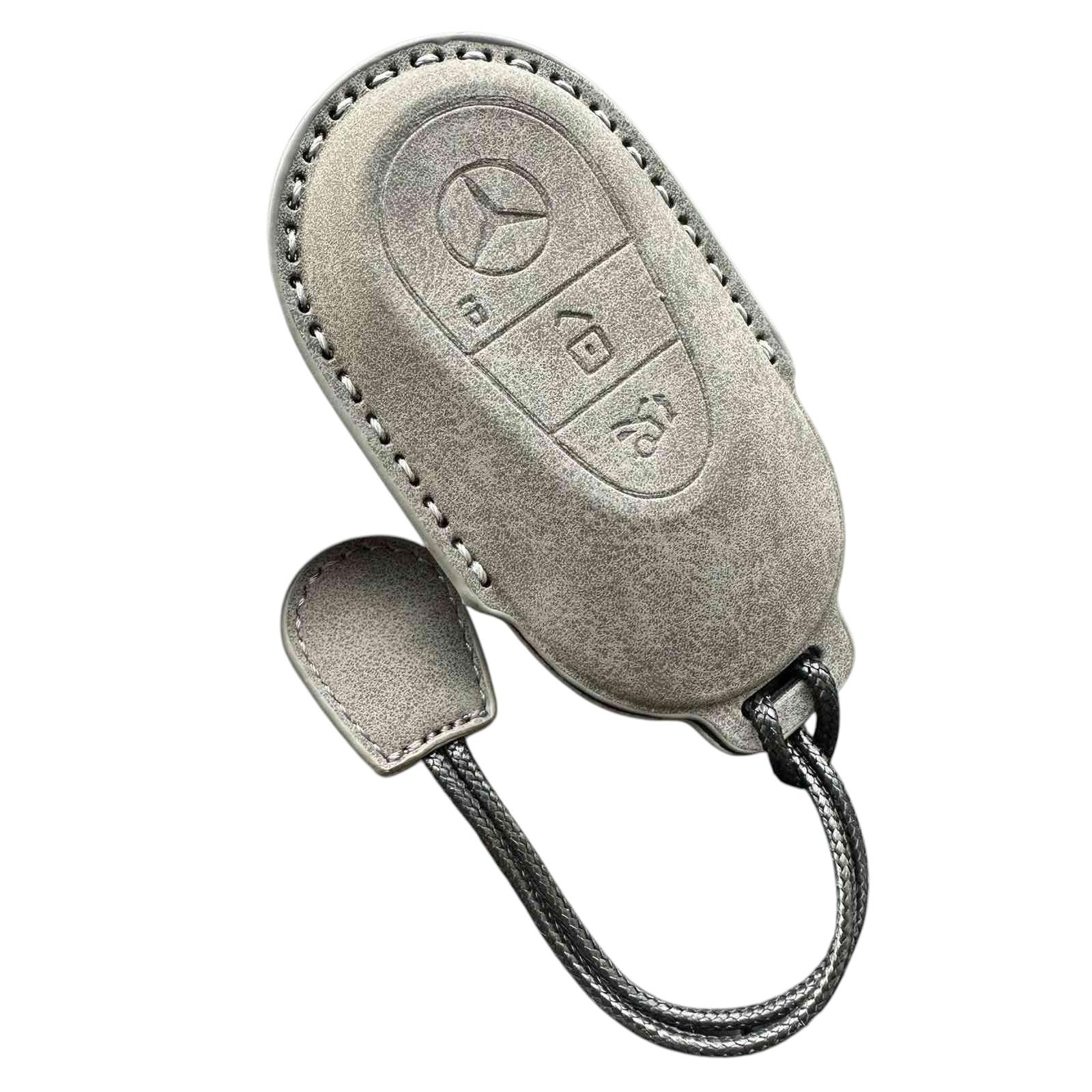 Чехол кожаный для ключа Mercedes (mr6mfa)