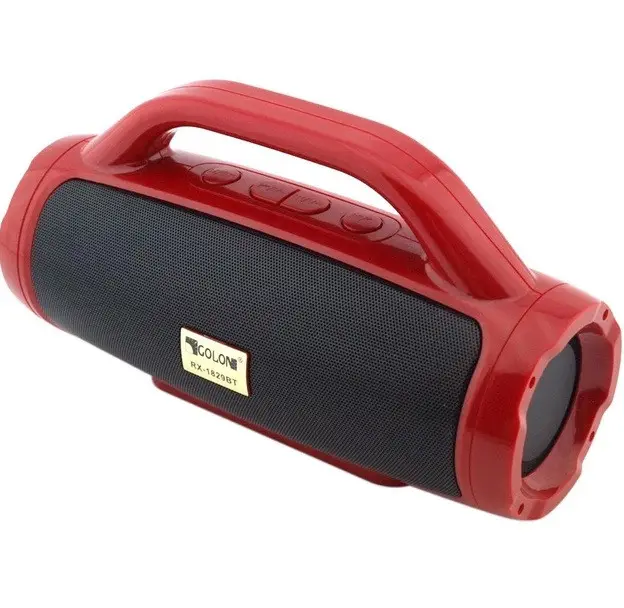 Портативная колонка-акустика Golon RX-1829BT с TF/AUX/USB FM-радиоприемник Красный (ML-04456)