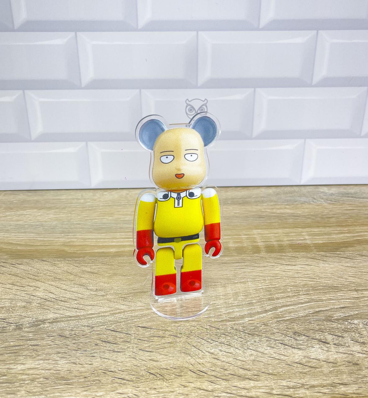 Фигурка коллекционная акриловая Bearbrick One-punch Man (2131470227)
