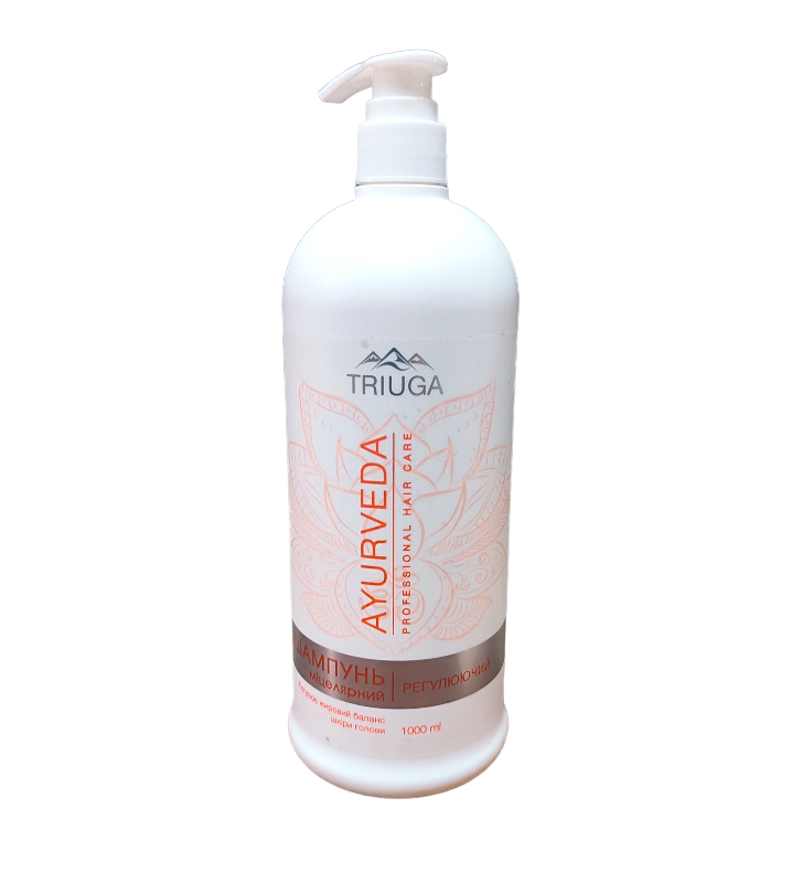 Шампунь мицеллярный TRIUGA AYURVEDA Регулирующий 1 л