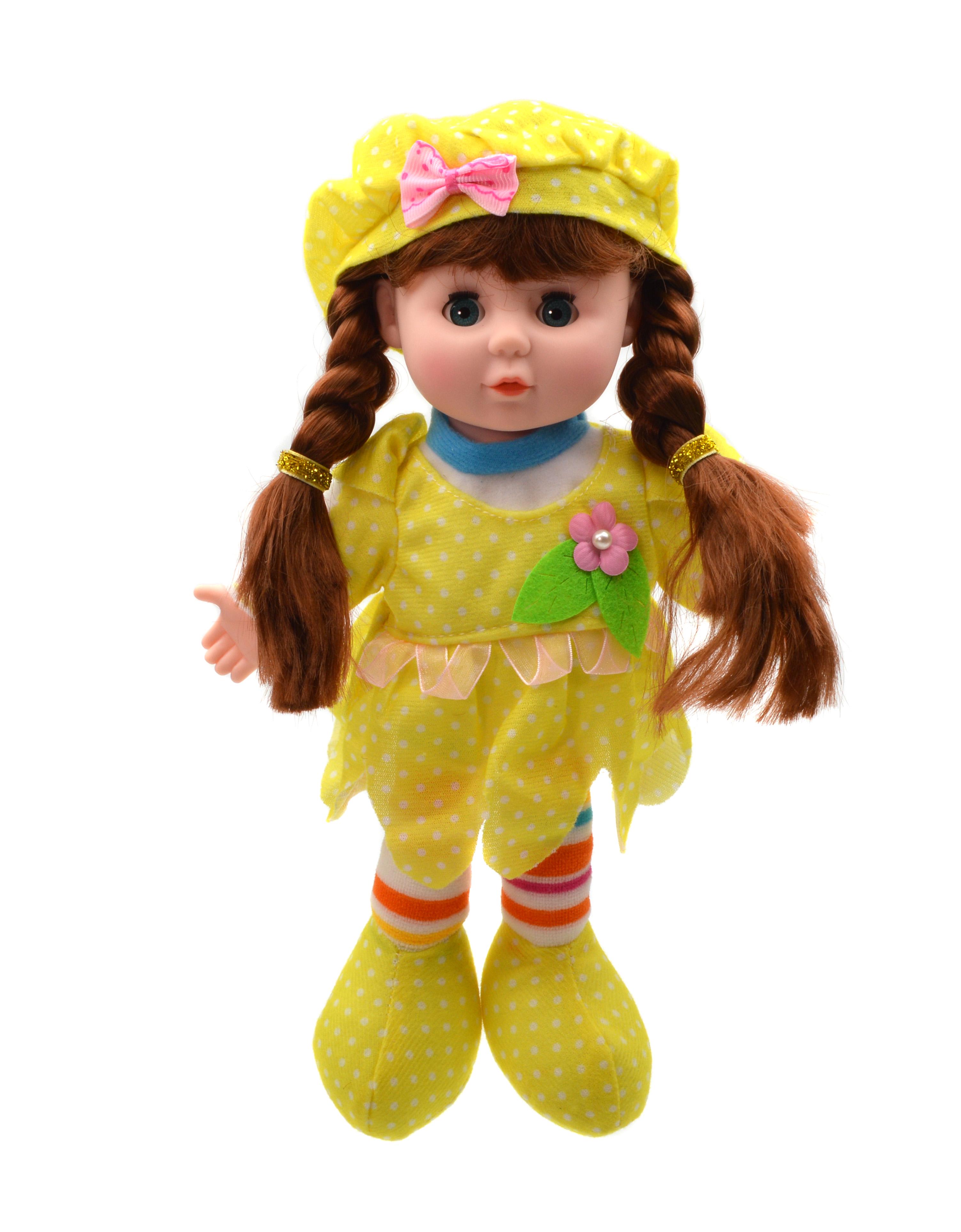 Кукла мягкая музыкальная с закрывающими глазами 28 см (LY3011-1) Кукла мягкая музыкальная с закрывающими глазами 28 см (LY3011-1)