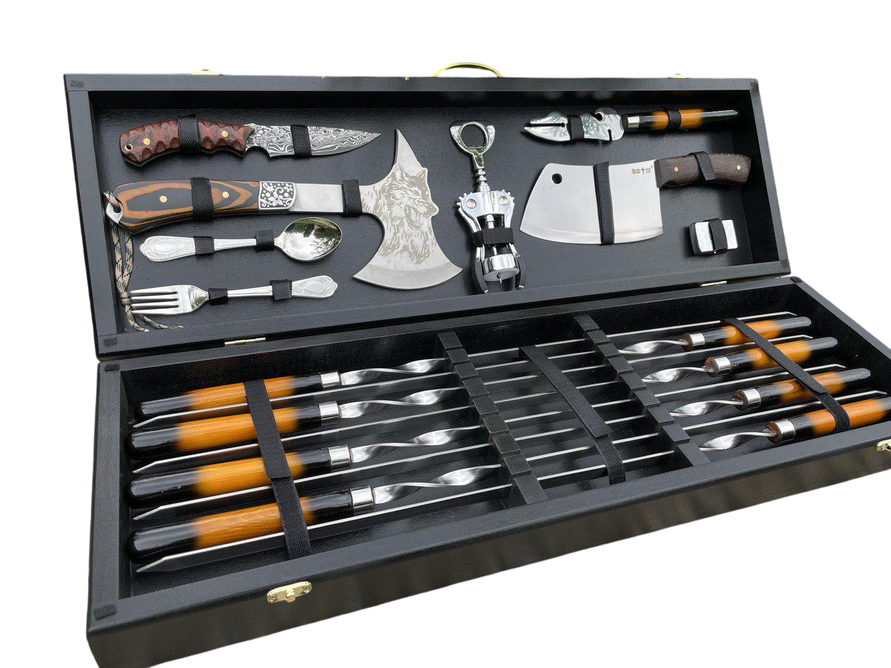 Набір шампурів Хижак Еліт №2 у кейсі (11214321)