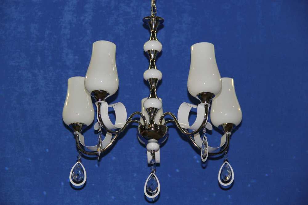 Люстра с плафонами Ray L25110/5 (IR006398) Люстра с плафонами Ray L25110/5 (IR006398)