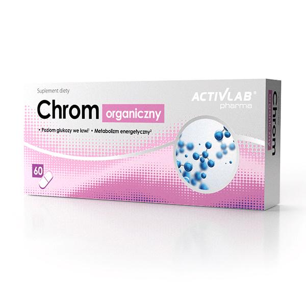 Микроэлемент Хром для спорта Activlab Chrome 60 Caps
