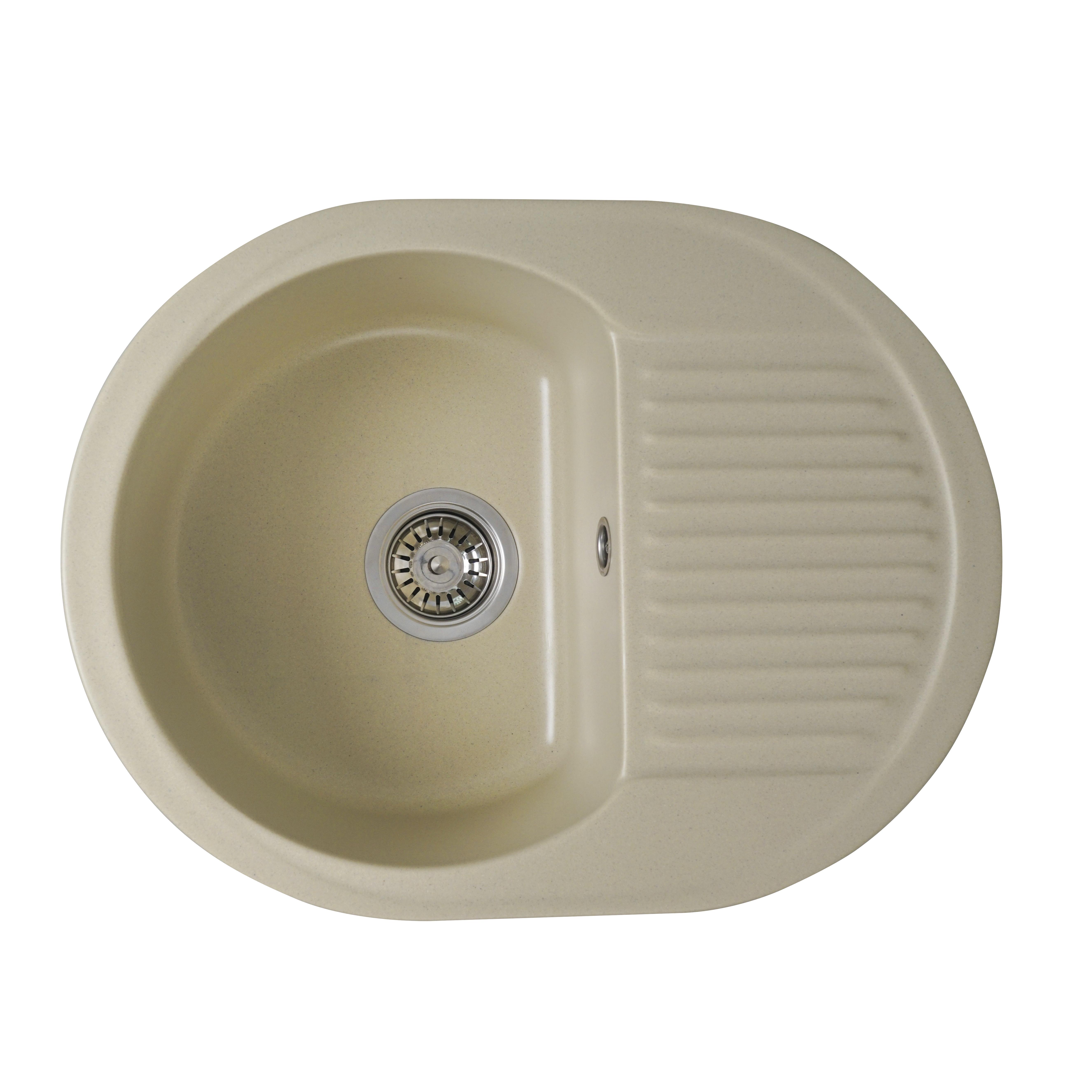 Мойка для кухни Platinum 6247 Bora Айвори Мойка для кухни Platinum 6247 Bora Айвори