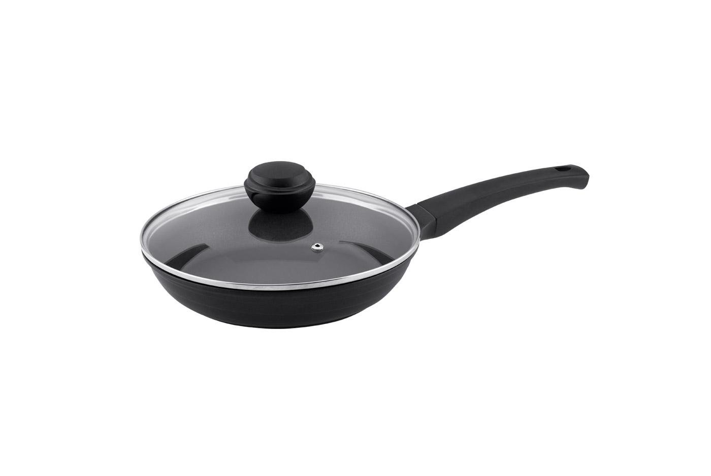 Сковорода с крышкой Vinzer Cast Form Classic 24 см (89407)