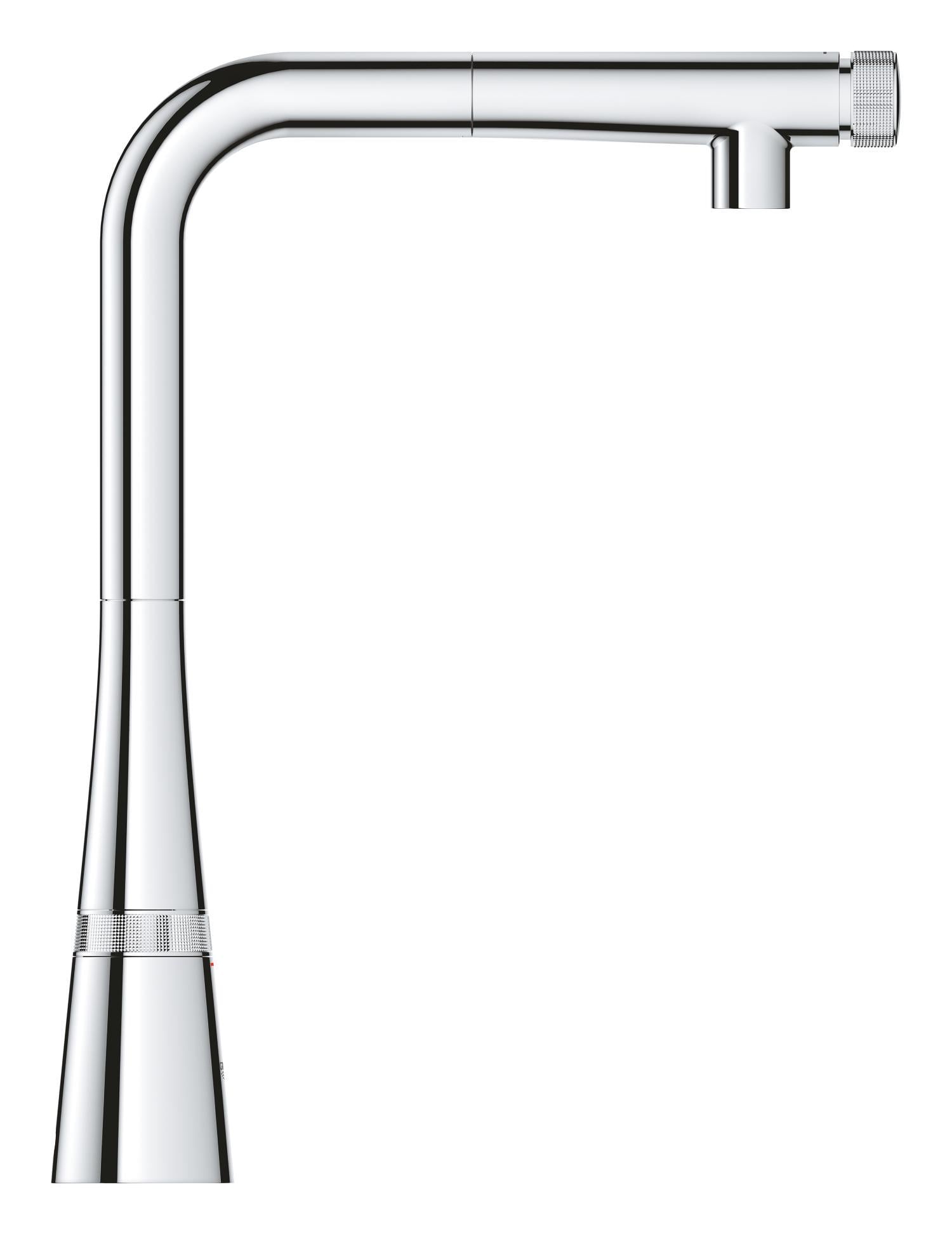Смеситель для кухни с выдвижным изливом Grohe Zedra SmartControl