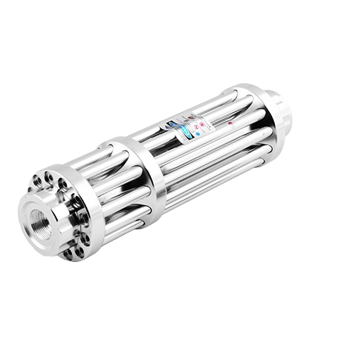 Лазер YX-B017 синий луч с комплектом насадок