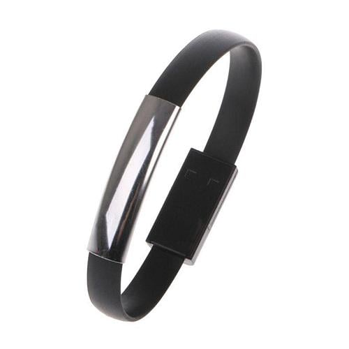 Кабель-браслет Kingda Lightning S0552 Чорний (6b73ea8b) - фото 2 Кабель-браслет Kingda Lightning S0552 Чорний (6b73ea8b) - фото 2