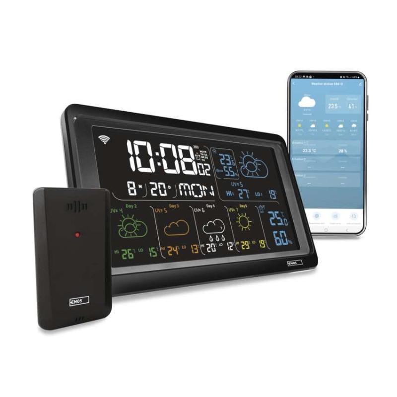 Метеостанция беспроводная цифровая Emos E8610 (36601228)