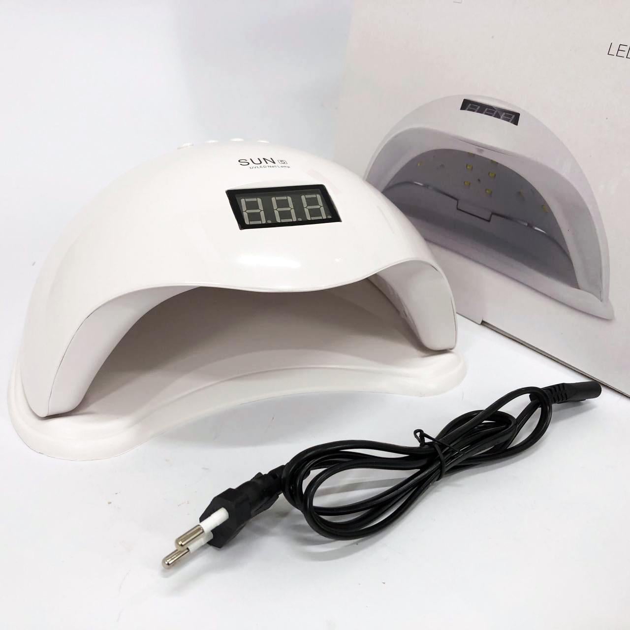 Лампа SUNUV SUN 5 PLUS 48W WHITE UV/LED для полімеризаціїм з таймером