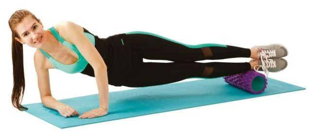 Массажный ролик EasyFit для спины и йоги 33 см - фото 3