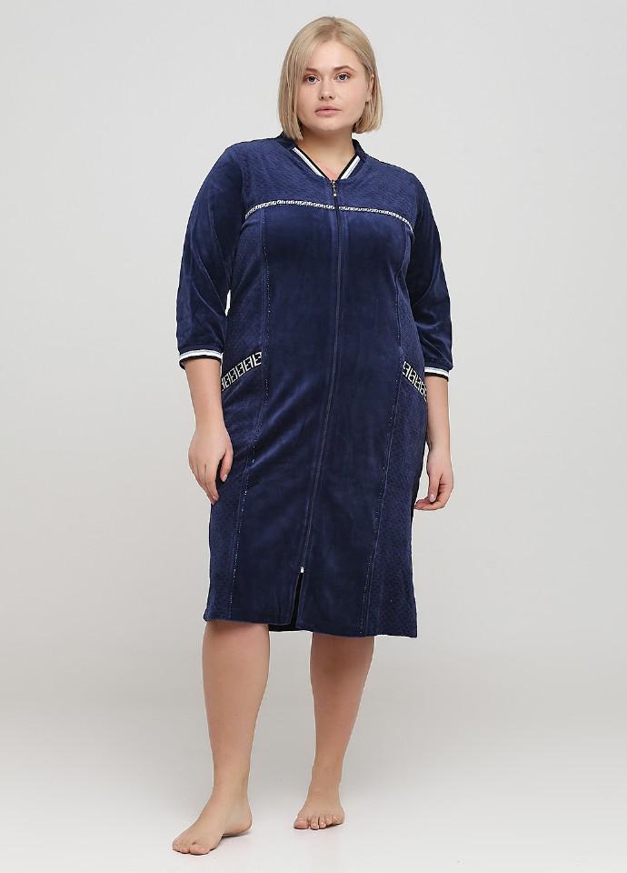 Халат Wild Love XL темно-Синий (21119)