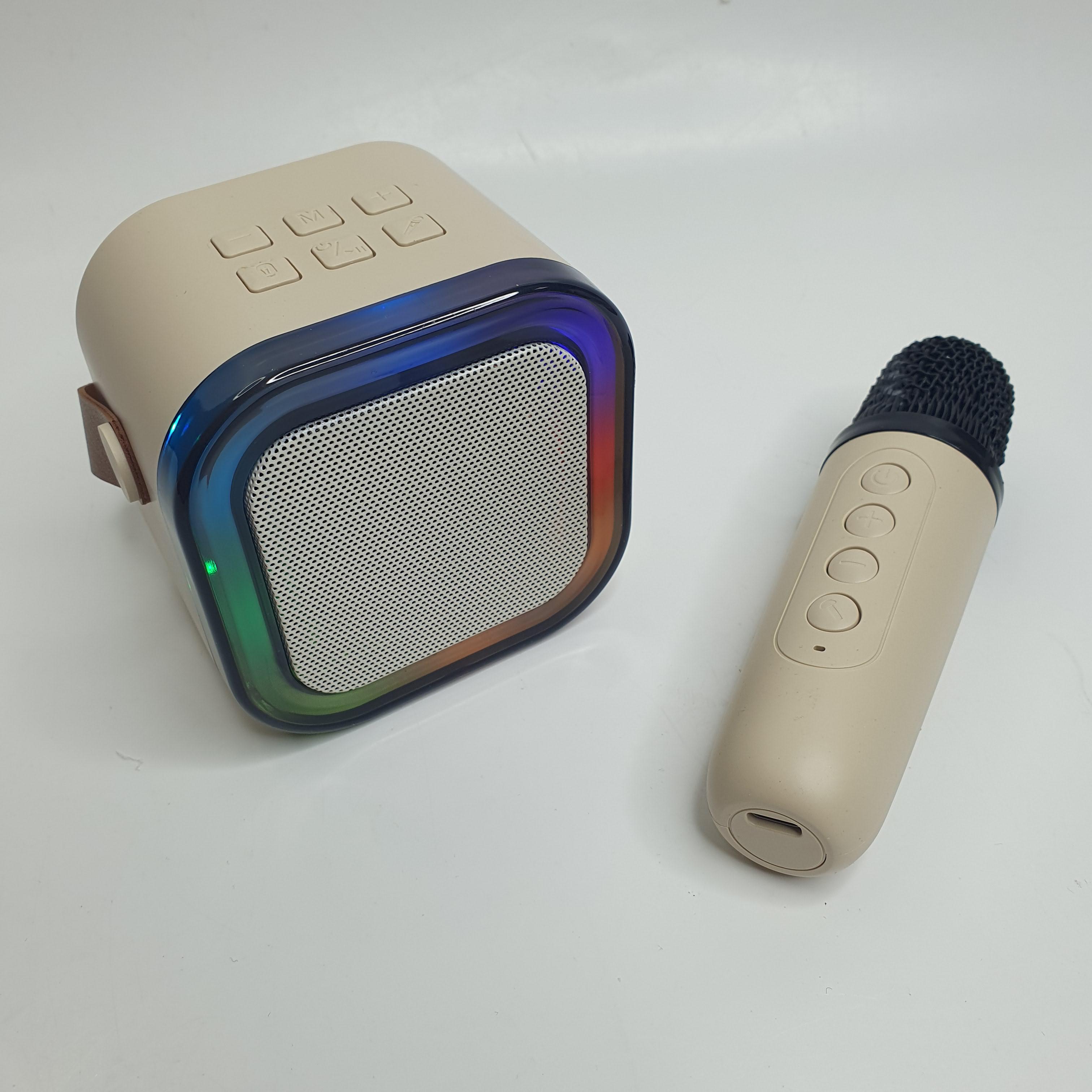 Караоке детское с одним беспроводным микрофоном (K12-Beige)