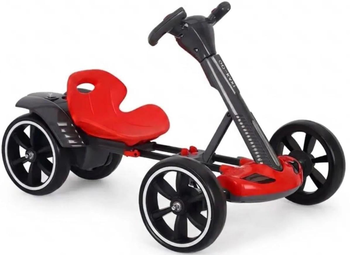 Електромобіль дитячий складаний Go-Kart з пультом Червоний (2104619538)