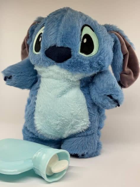 Грелка с плюшевым чехлом в виде Стич (28389911) - фото 4 Грелка с плюшевым чехлом в виде Стич (28389911) - фото 4